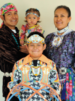 The Jensen family of hoop dancers